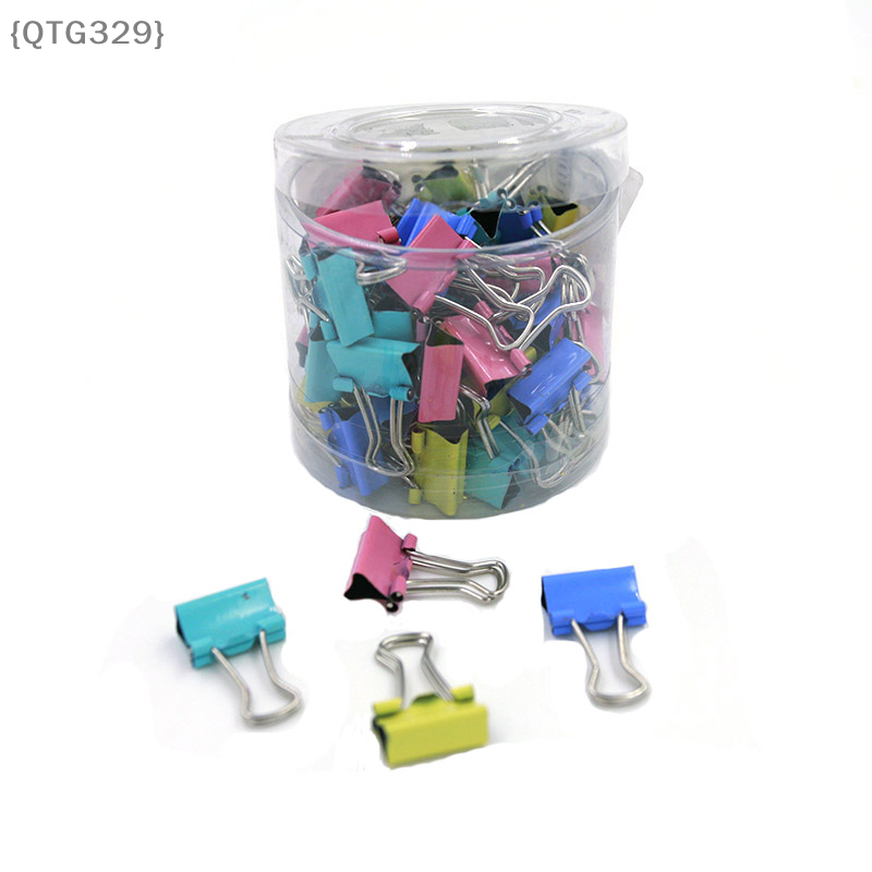 Binder Clip Assorted - 【F2-QT329】60 peças de mini clipes de