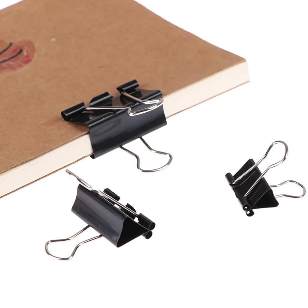 Binder Clip Assorted - 10 peças de clipes de papel