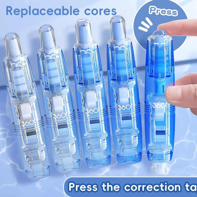 5 fitas corretivas de grande c - Correction Tape Roller avaliação e preço