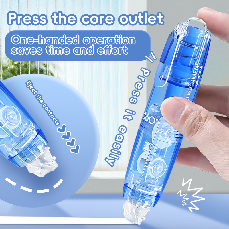5 fitas corretivas de grande c - Correction Tape Roller avaliação e preço