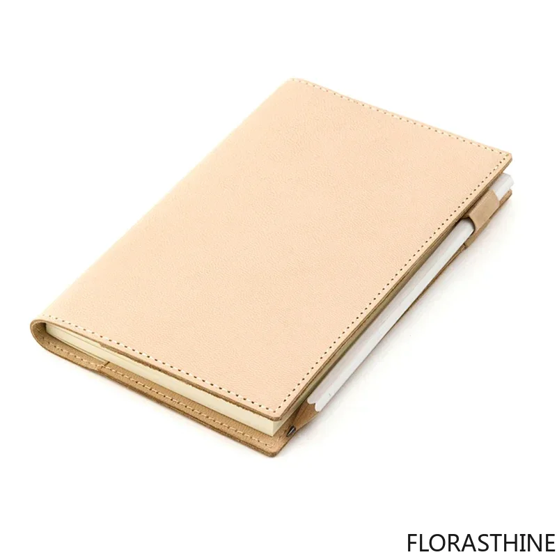 Caderno com capa de couro genu - Tan Stationery & Office Supply avaliação e preço
