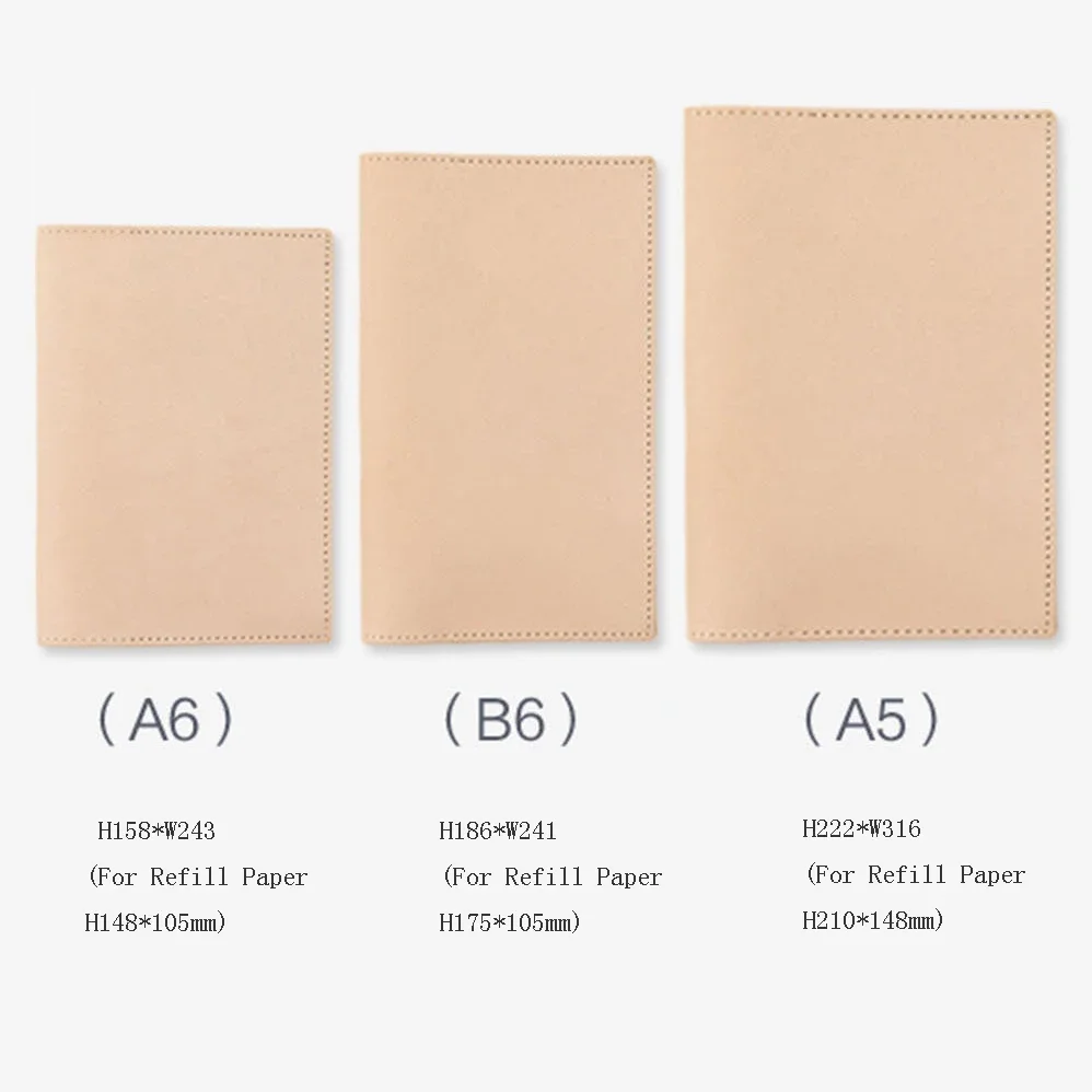 Caderno com capa de couro genu - Tan Stationery & Office Supply avaliação e preço