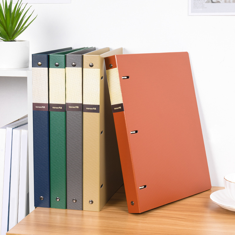 Pasta de argolas A4 com três f - Binder Clip Assorted avaliação e preço