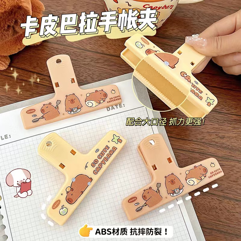 Capivara clipes de pasta kawai - Binder Clip Assorted avaliação e preço