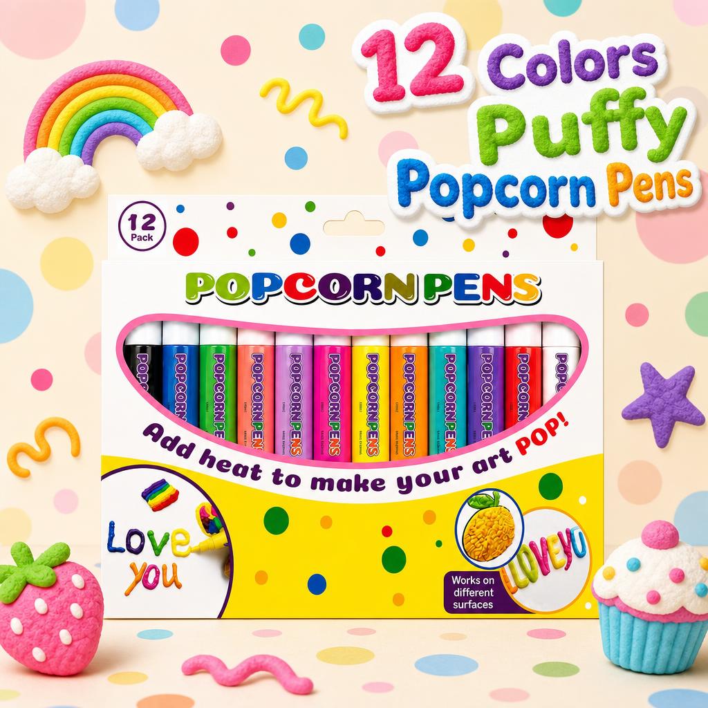 Conjunto de 12 Canetas Mágicas - Stationery Supplier avaliação e preço