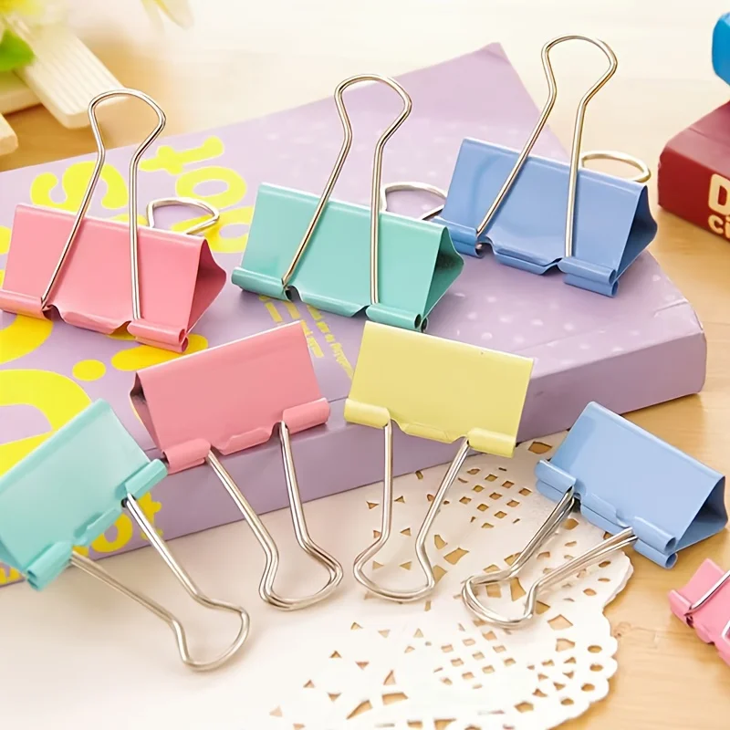 Pacote com 50 prendedores de a - Binder Clip Assorted avaliação e preço