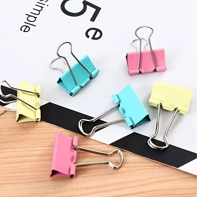 Pacote com 50 prendedores de a - Binder Clip Assorted avaliação e preço